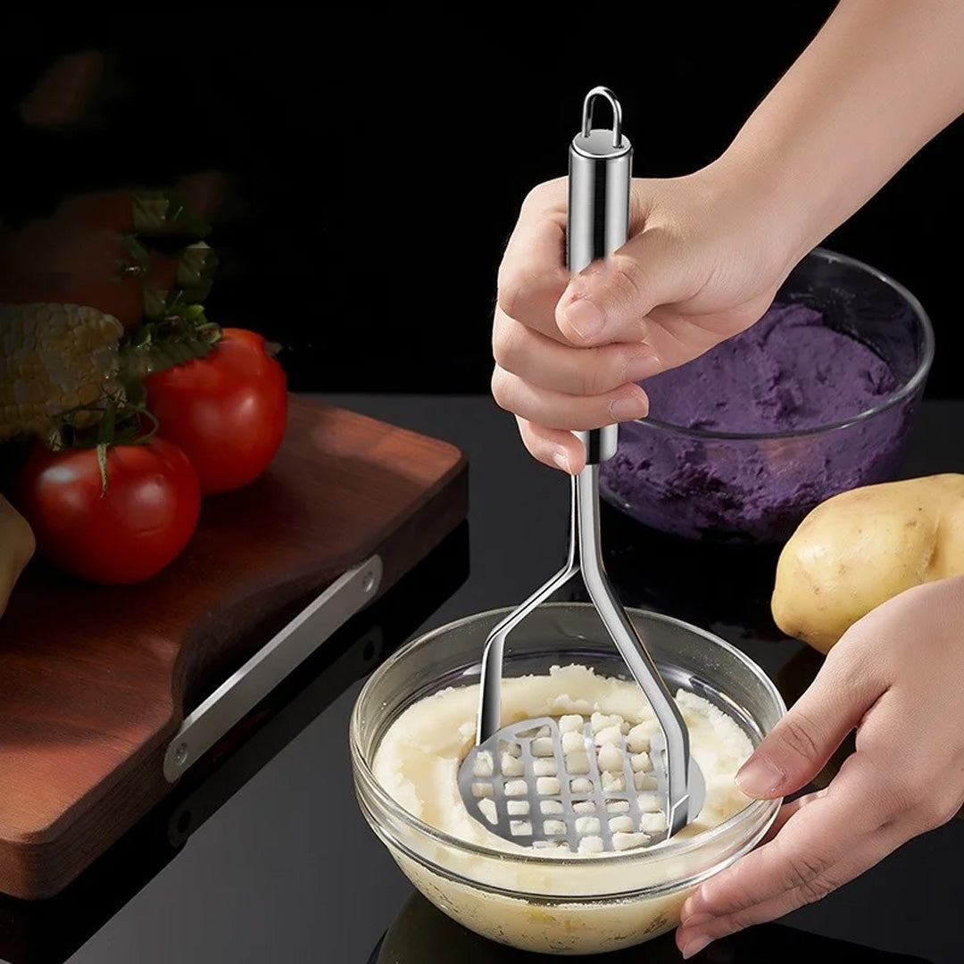 Stainless Steel Masher for Effortless Food Prep