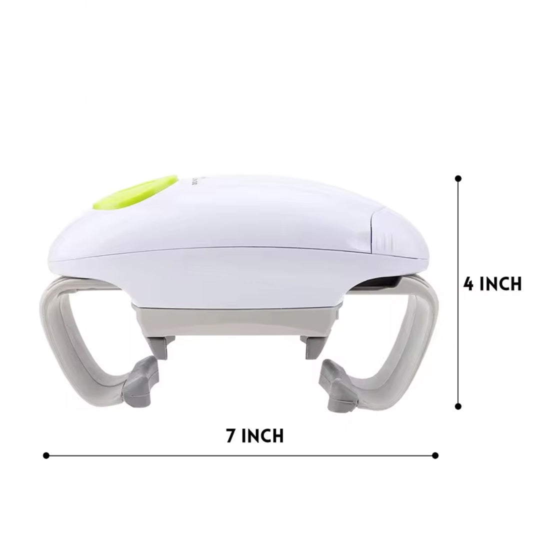 Automatic Electric Can and Jar Opener with Smooth Edge Cutting