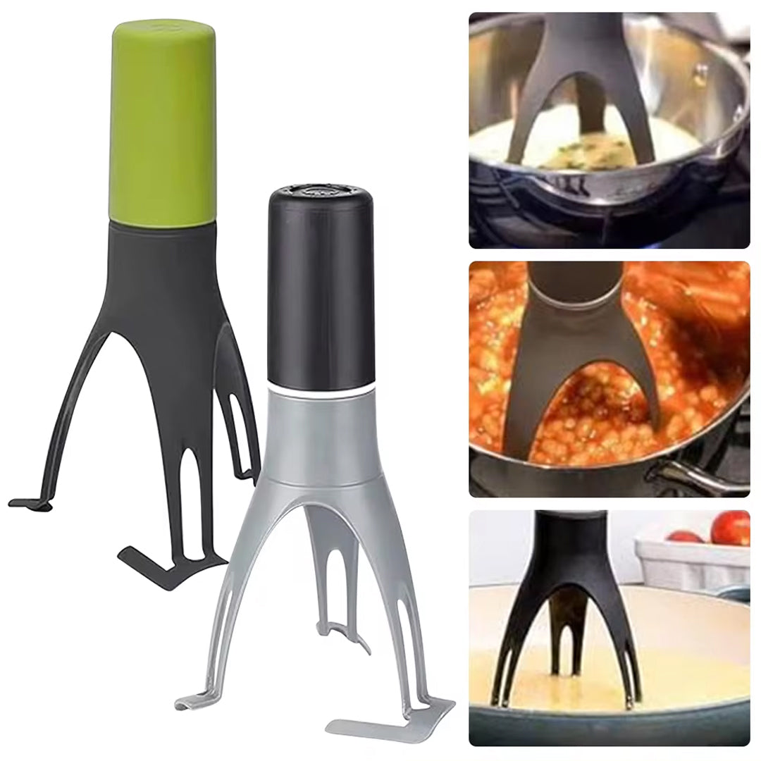 Automatic Handheld Egg Beater and Food Processor with Battery Power
