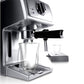 Italian 15-Bar Stainless Steel Cappuccino and Espresso Machine