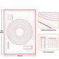 Non-Stick Silicone Baking Mat for Kneading and Cooking