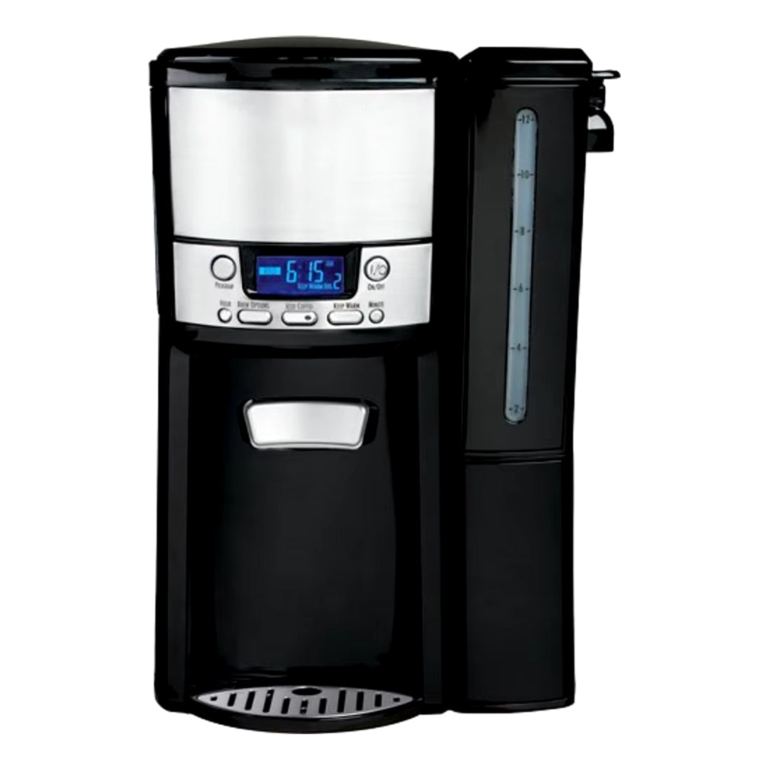 12-Cup Coffee Maker with Large Water Reservoir for Easy Refills