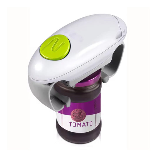 Automatic Electric Can and Jar Opener with Smooth Edge Cutting