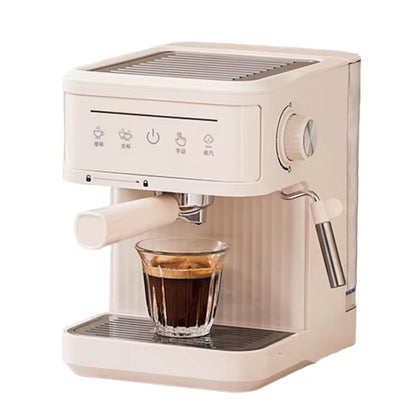 110V Automatic Italian Coffee Machine with Steam Wand