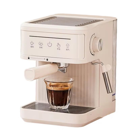 110V Automatic Italian Coffee Machine with Steam Wand