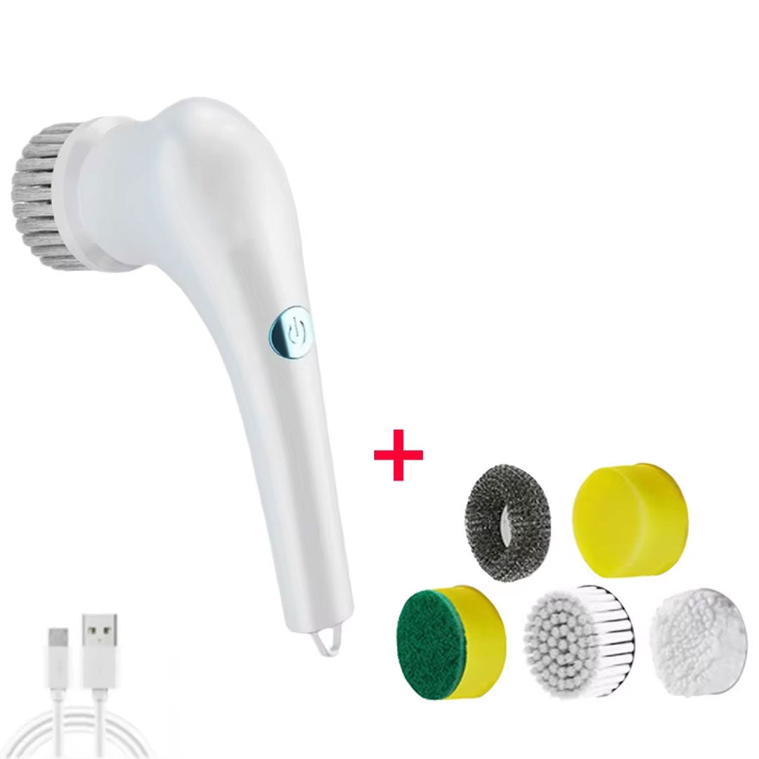 Electric Rotary Cleaning Brush for Efficient Scrubbing