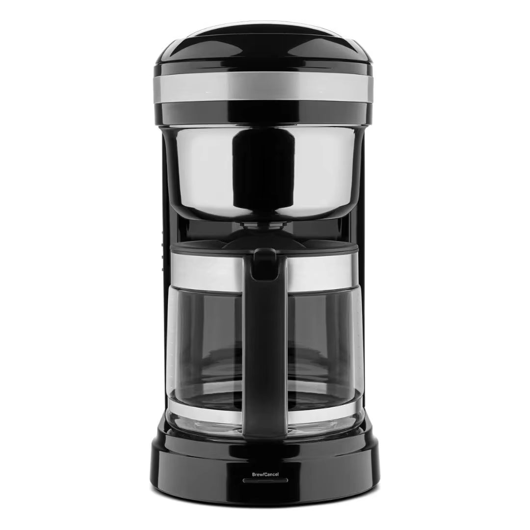 12-Cup Grind and Temperature Control Coffee Maker for Fresh Brews