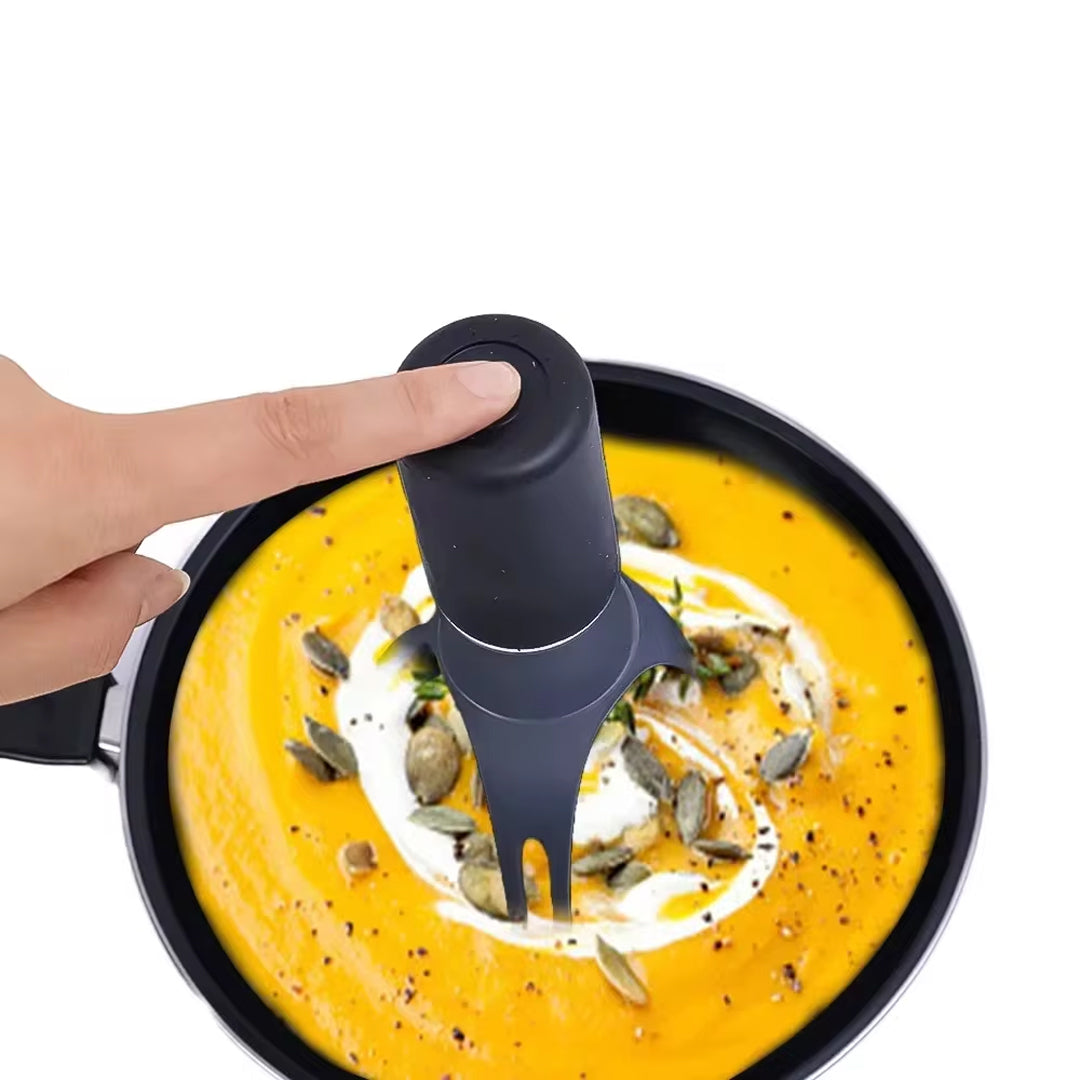 Automatic Handheld Egg Beater and Food Processor with Battery Power