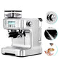 Barista-Grade Espresso Machine with Built-In Coffee Grinder