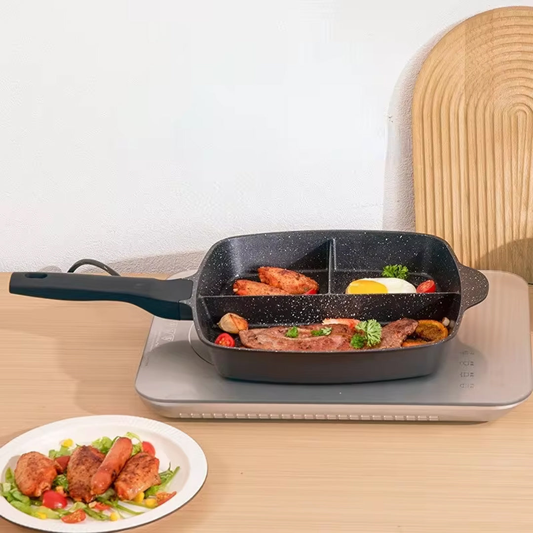 Multipurpose Non-Stick Breakfast Pan for Omelets and Eggs