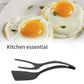 2-in-1 Nylon Flip Tongs and Egg Spatula for Cooking and Serving