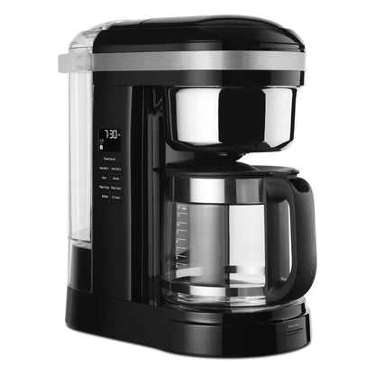 12-Cup Grind and Temperature Control Coffee Maker for Fresh Brews