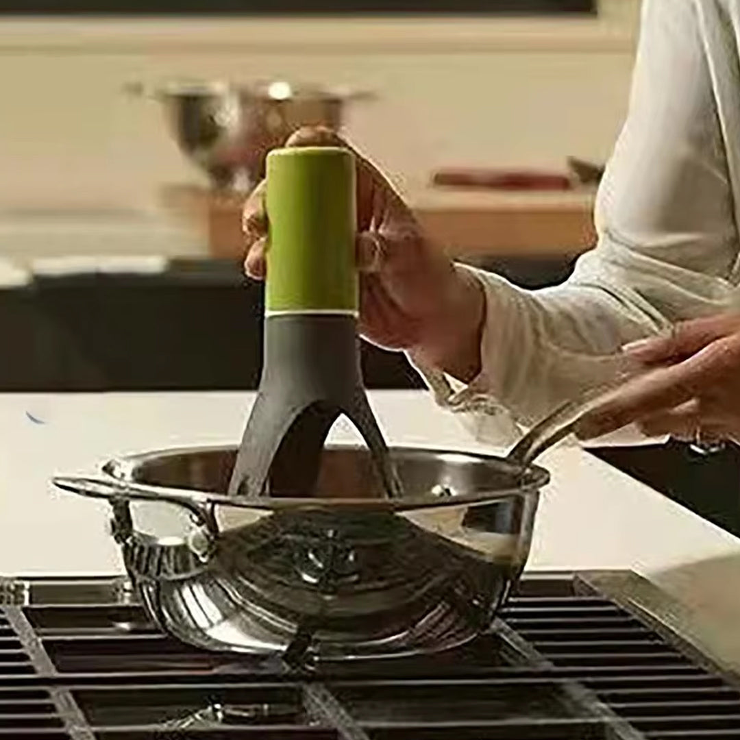 Automatic Handheld Egg Beater and Food Processor with Battery Power