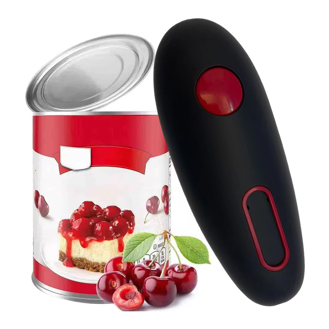 High-Power Electric Can Opener with Smooth Edge Cutting Technology