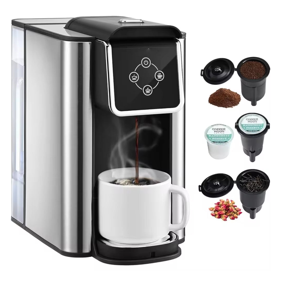 3-in-1 Single Serve Coffee Maker and Instant Brewer