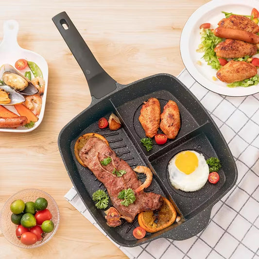 Multipurpose Non-Stick Breakfast Pan for Omelets and Eggs