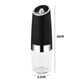 Premium Electric Salt and Pepper Grinder with Adjustable Coarseness and LED Light