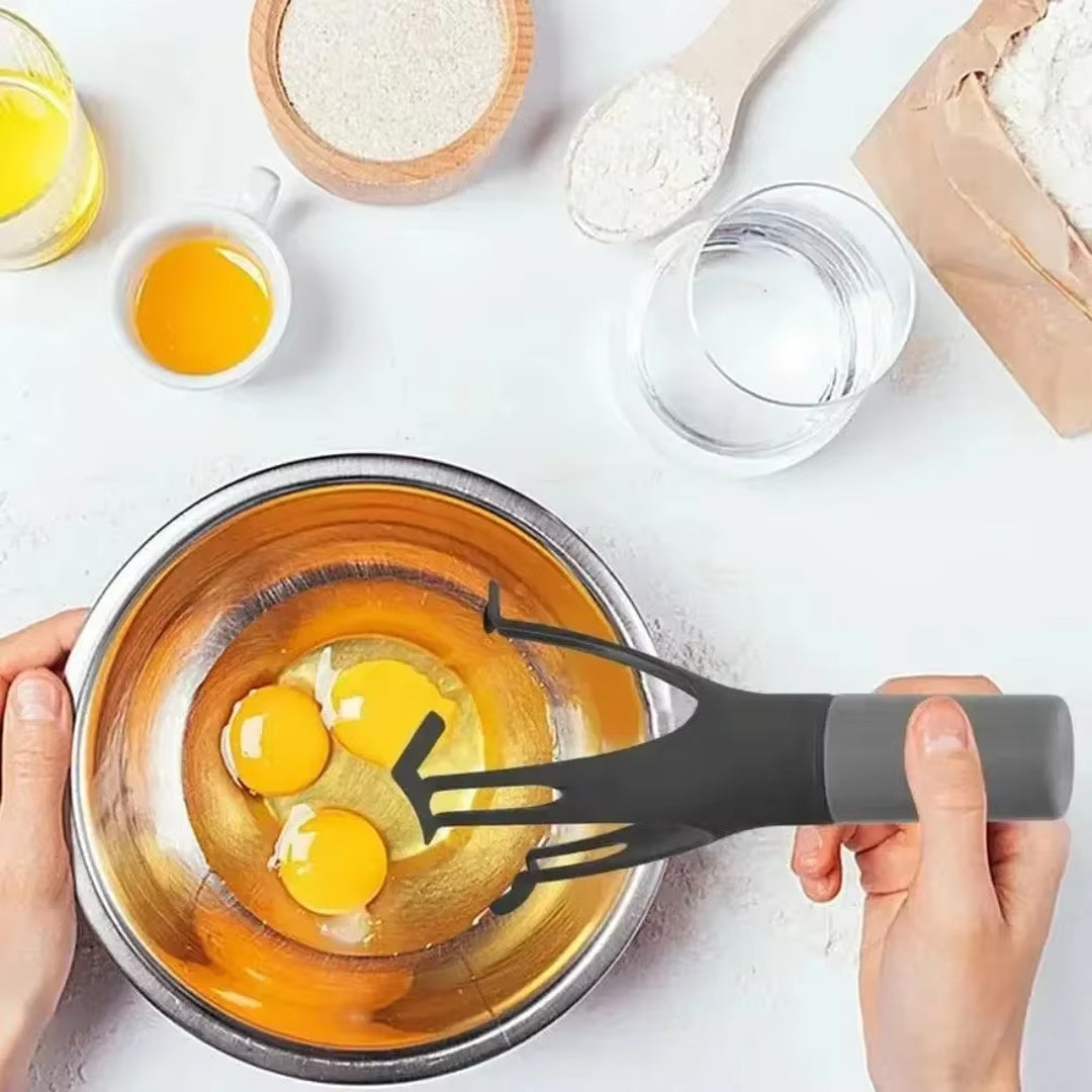 Automatic Handheld Egg Beater and Food Processor with Battery Power