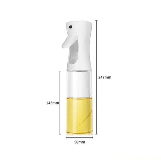 Press-Type Oil Spray Bottle for Cooking, BBQ, and Grilling